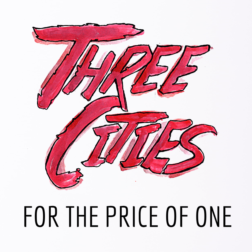 Three Cities - For the Price of One Album Cover